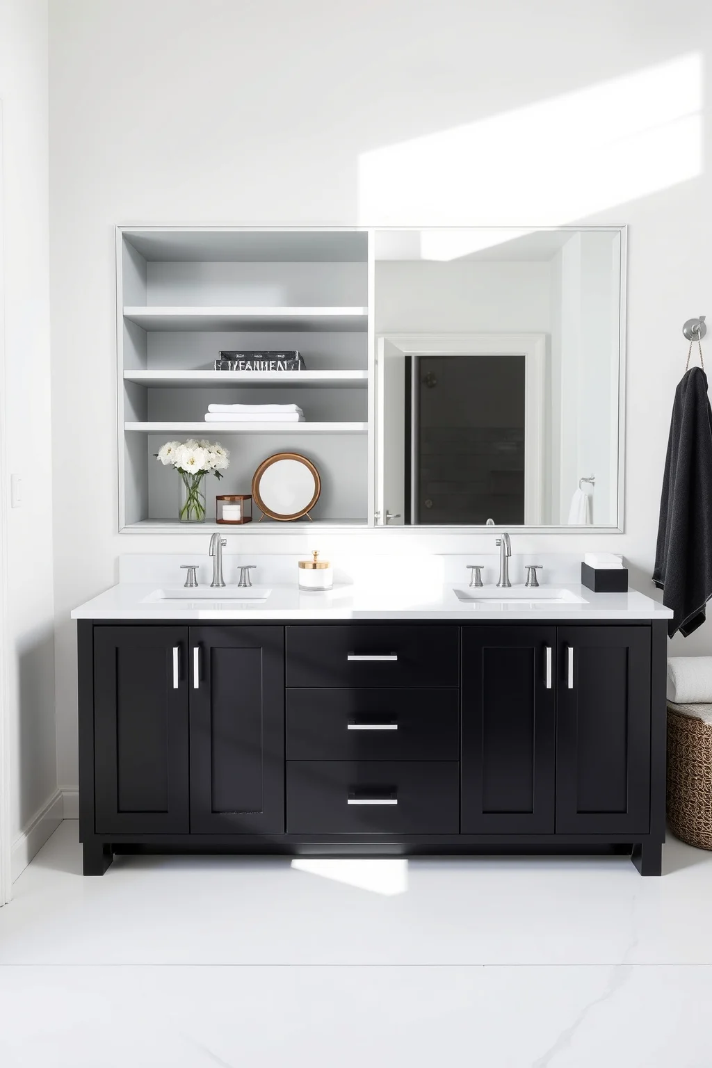 14. Monochrome Vanity