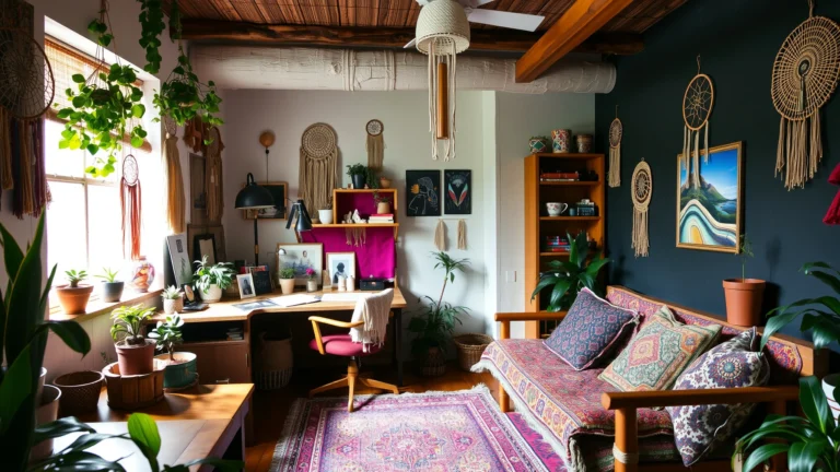 15 Boho Office Ideas for a Creative Workspace