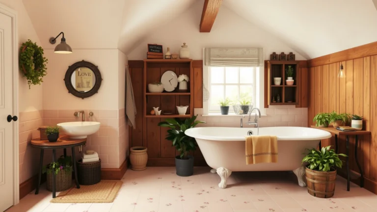 15 Cottage Bathroom Ideas Full of Cozy Charm