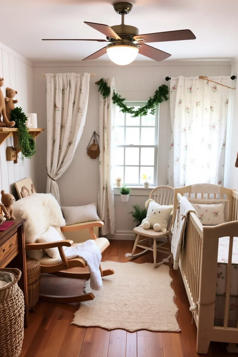 15 Country Nursery Ideas Full of Sweet Rustic Charm