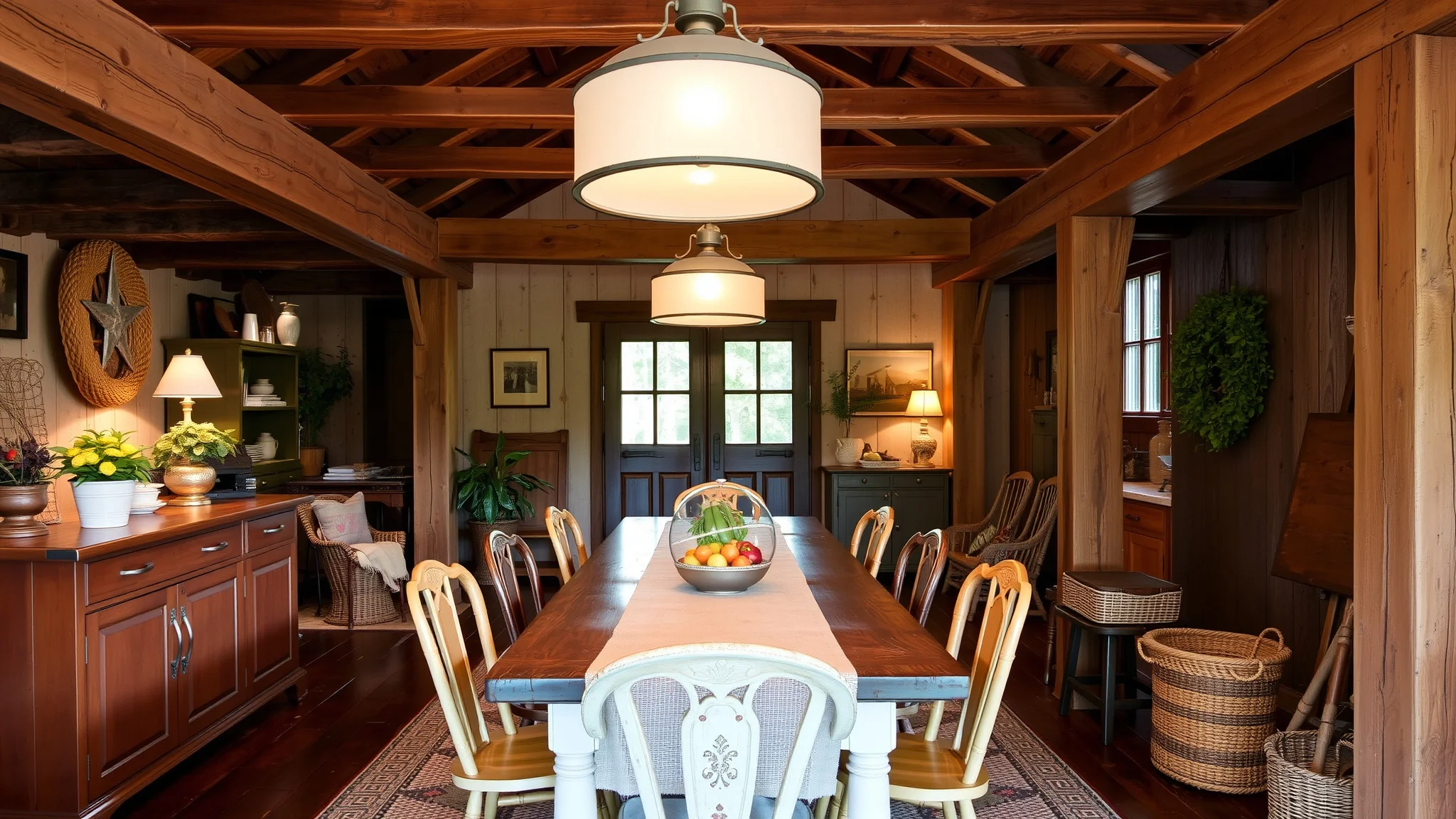 15 Farmhouse Dining Room Ideas Full of Rustic Charm