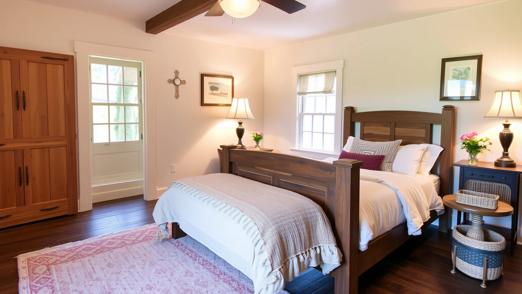 15 Farmhouse Guest Bedroom Ideas Guests Will Love