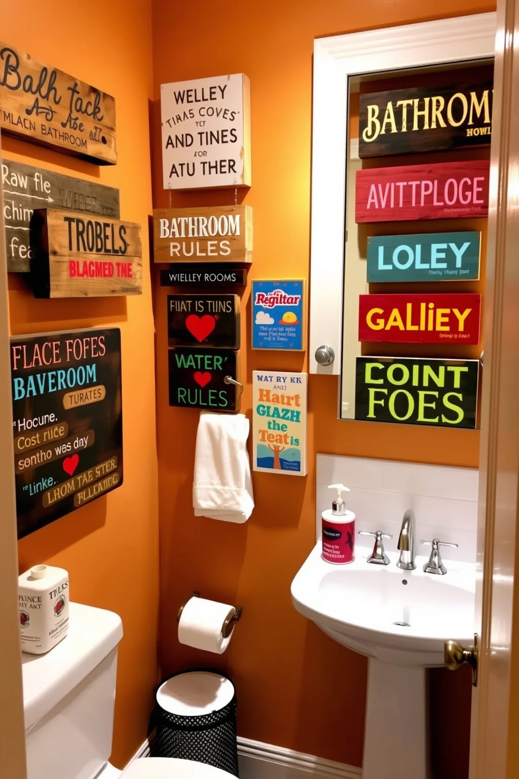 15. Fun Signage
