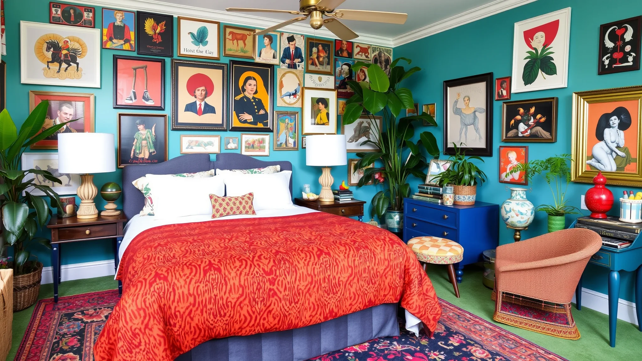 15 Maximalist Bedroom Ideas Bursting With Personality