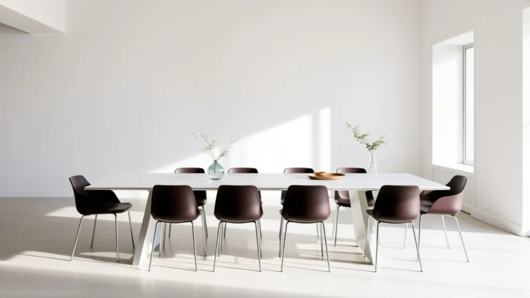 15 Minimalist Dining Room Ideas for a Clean Elegant Look