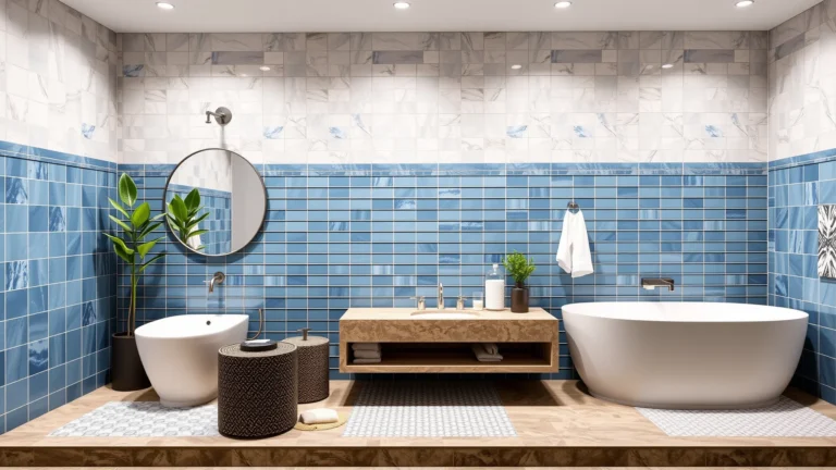 15 Modern Bathroom Tile Ideas That Look Stunning