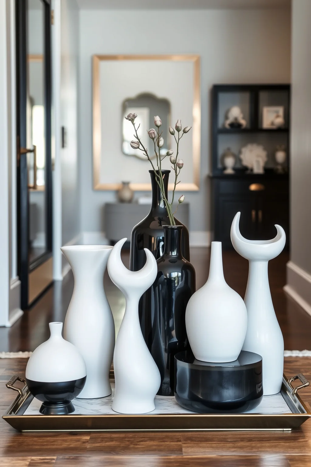 15. Monochrome Decorative Accents