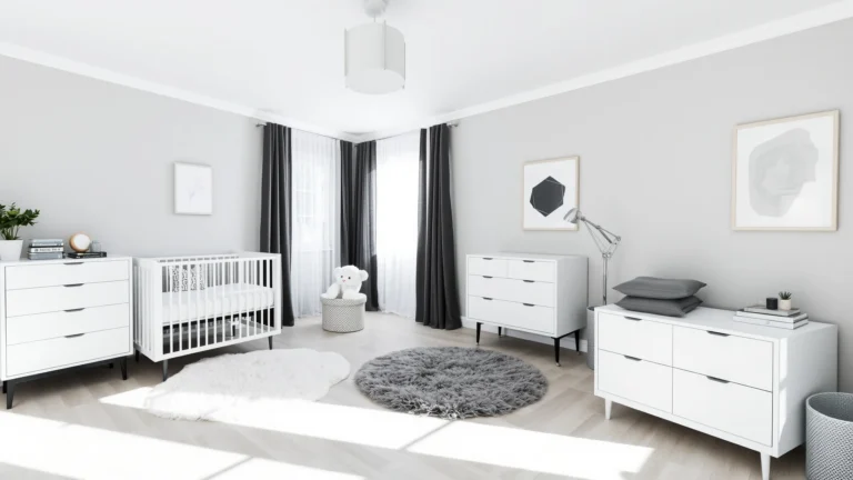 15 Monochrome Nursery Ideas That Feel Modern Calm