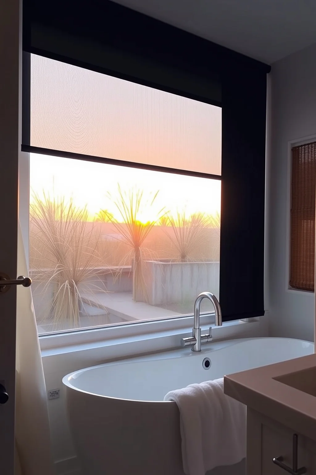 15. Monochrome Window Treatments