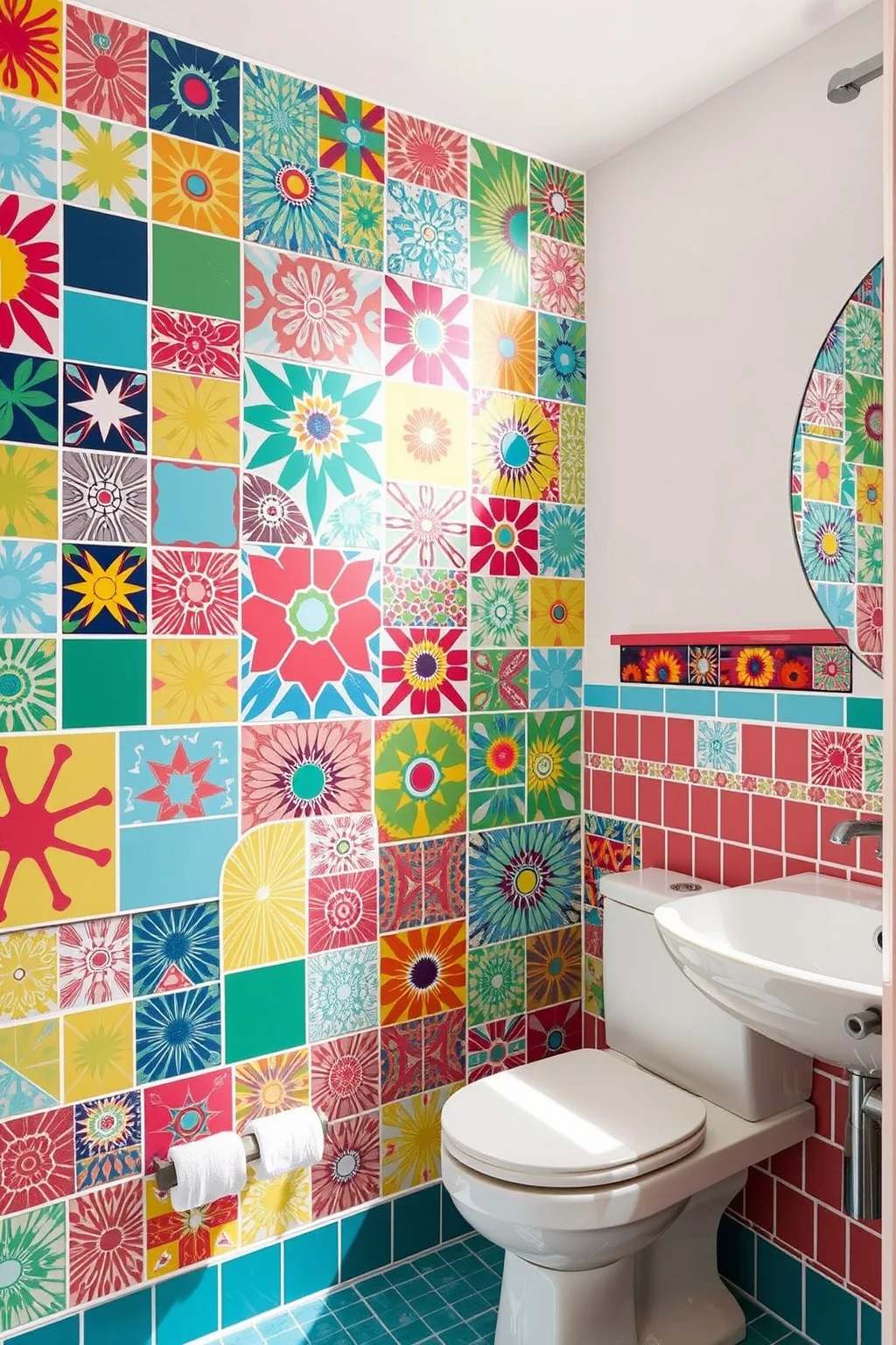 15. Peel-and-Stick Tiles