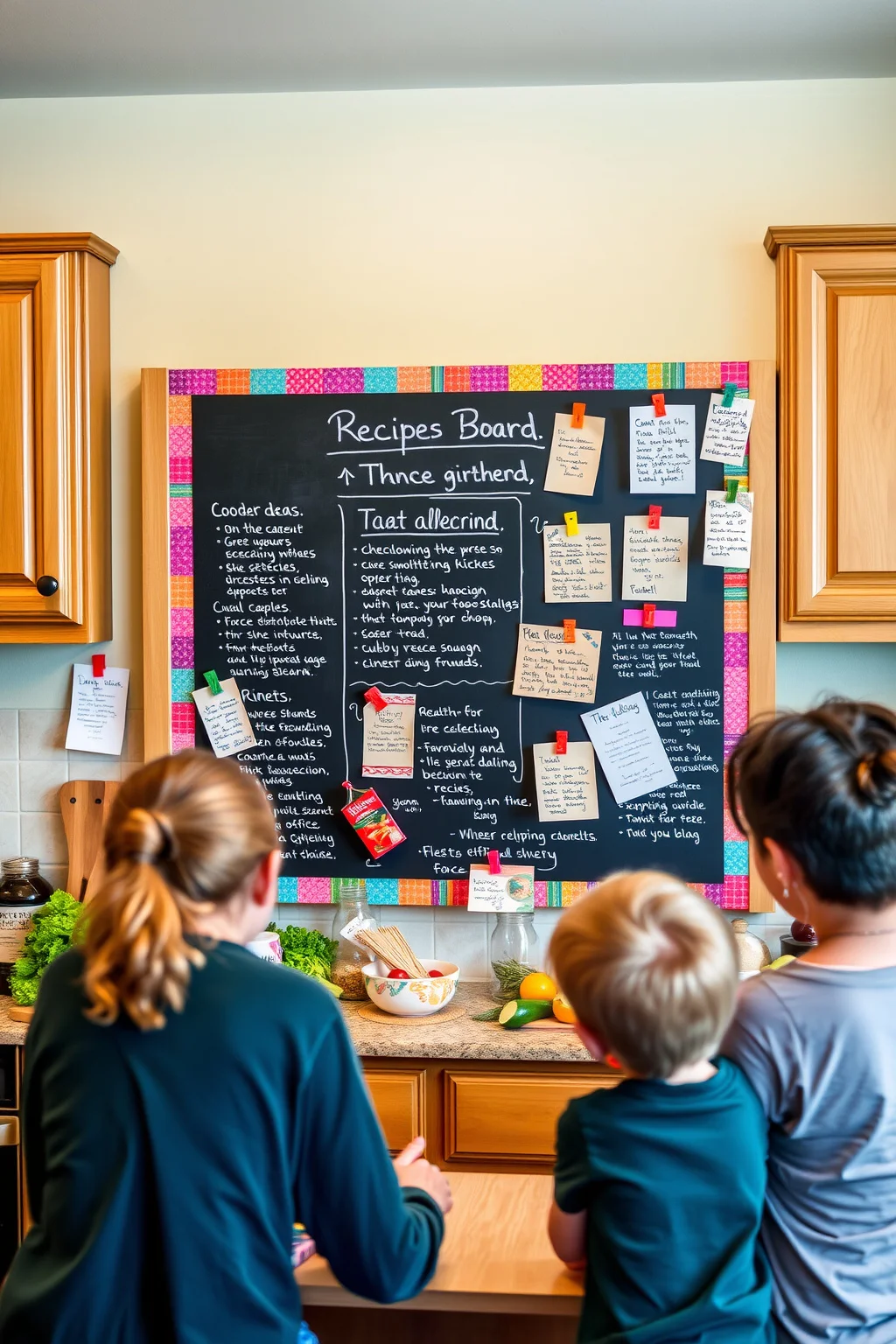 15. Personalized Recipe Board