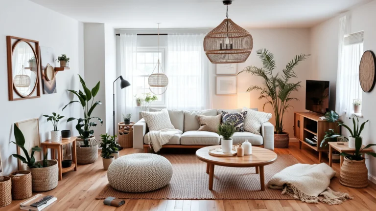 15 Scandi Boho Living Room Ideas You'll Want to Copy