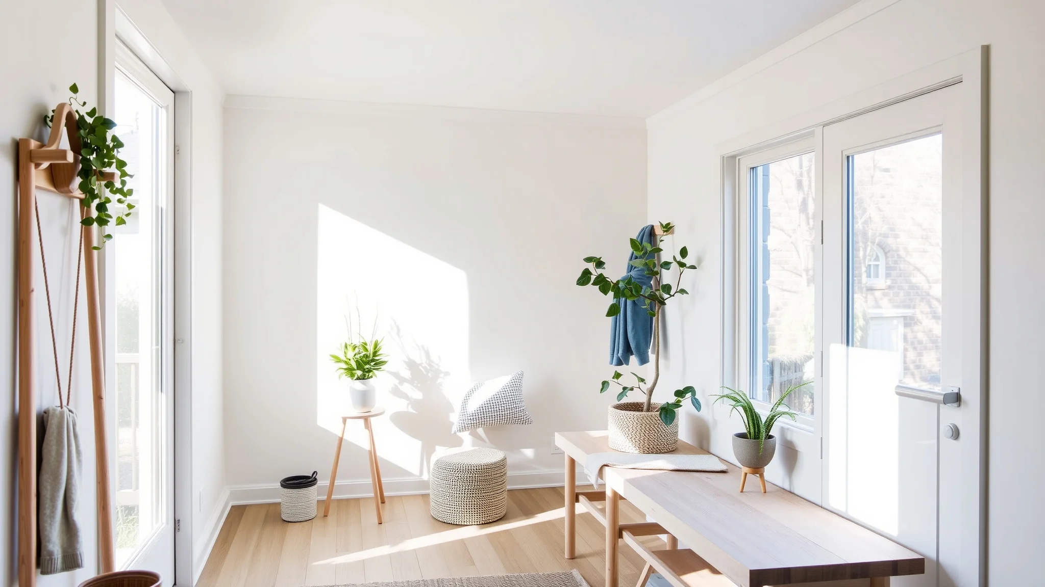 15 Scandi Entryway Ideas That Feel Bright and Welcoming