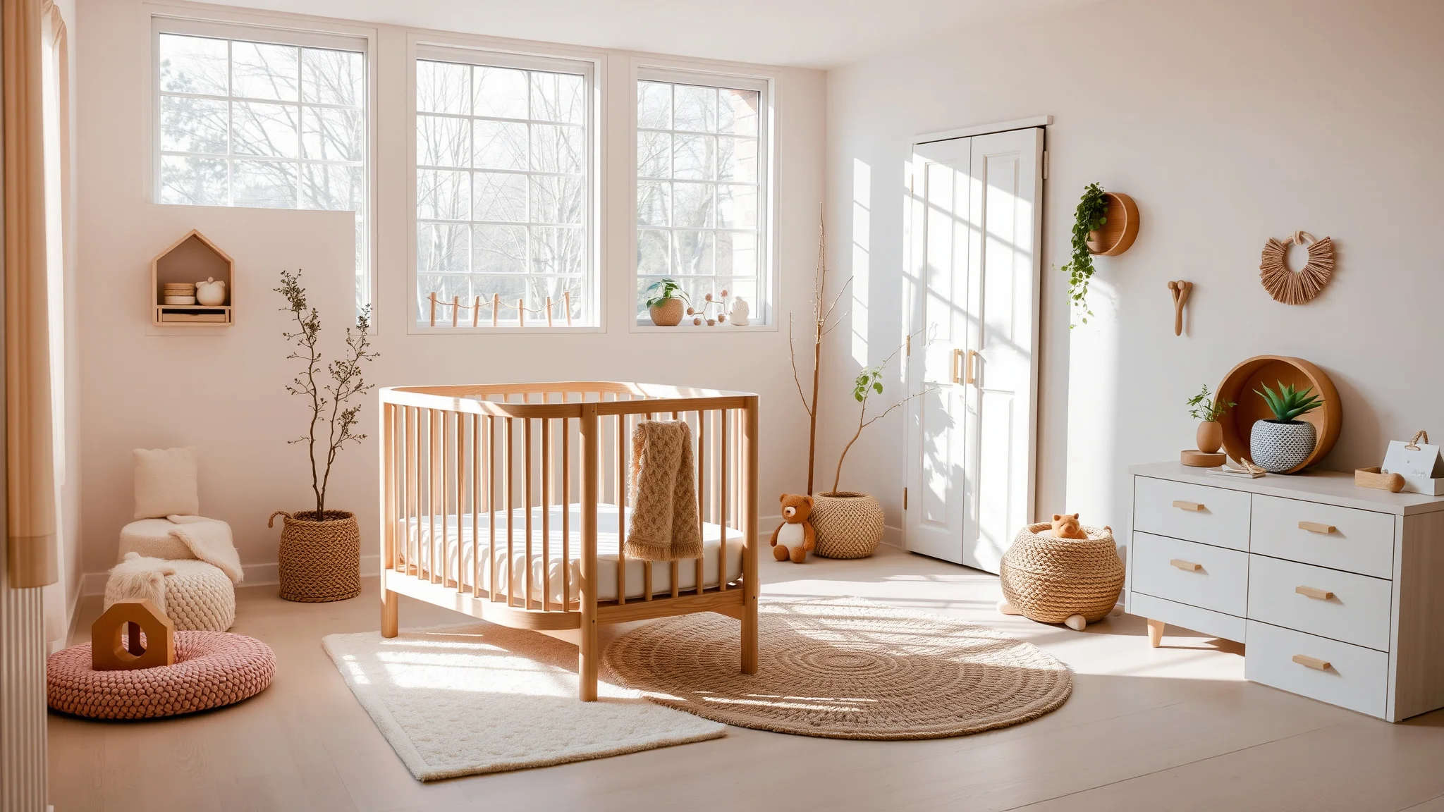 15 Scandi Nursery Ideas for a Peaceful Baby Space