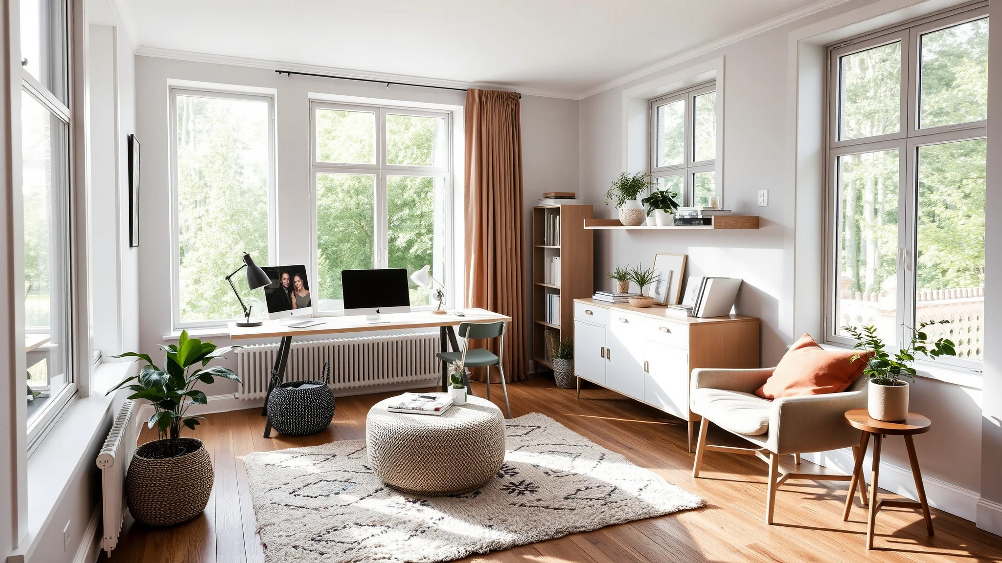 15 Scandi Office Ideas for a Calm Productive Workspace