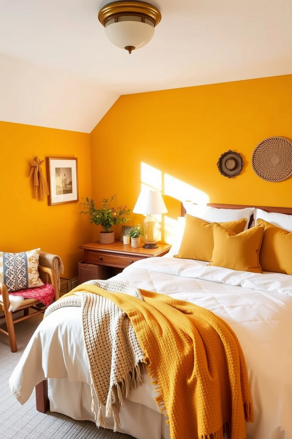 15. Warm Mustard and Cream