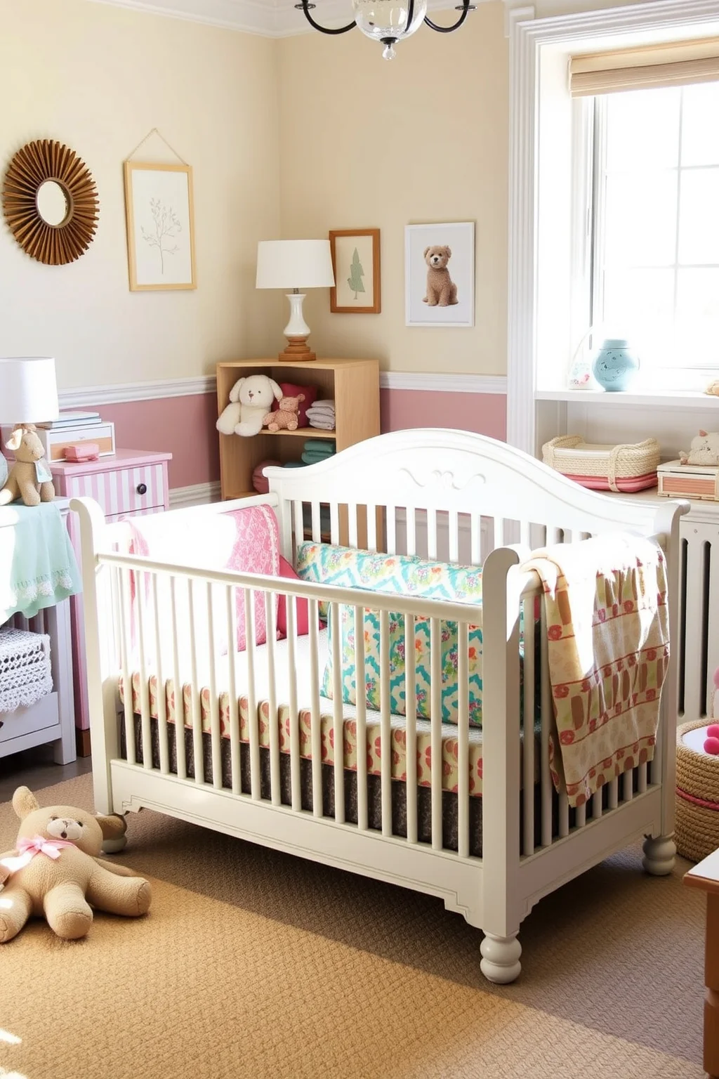 2. Classic White Crib