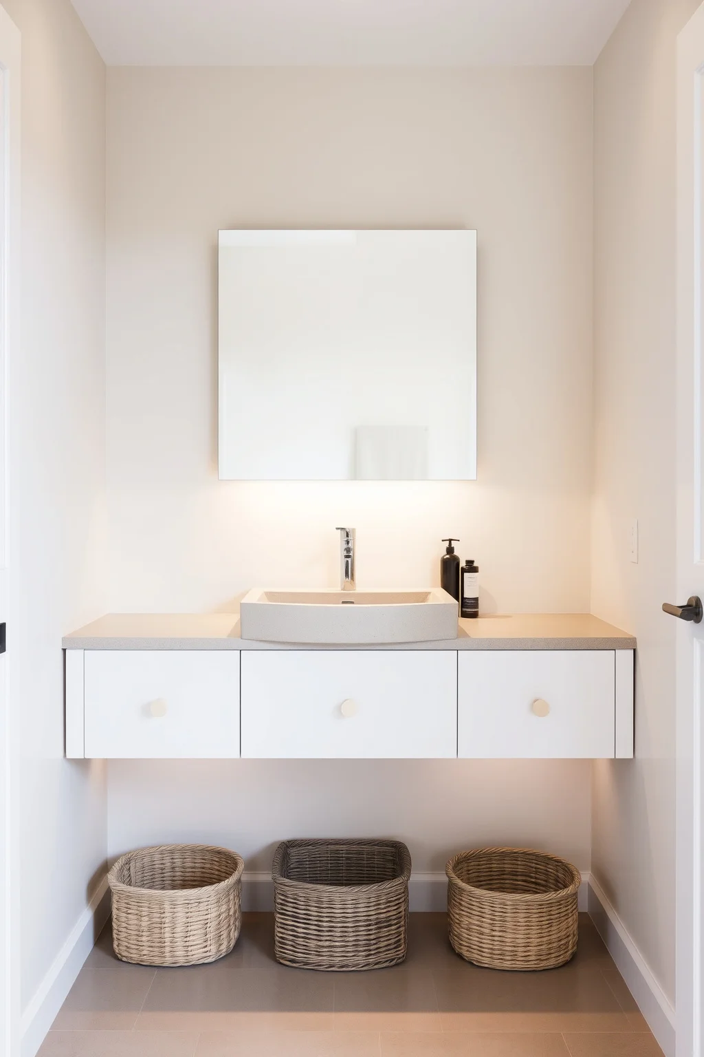 2. Floating Vanities