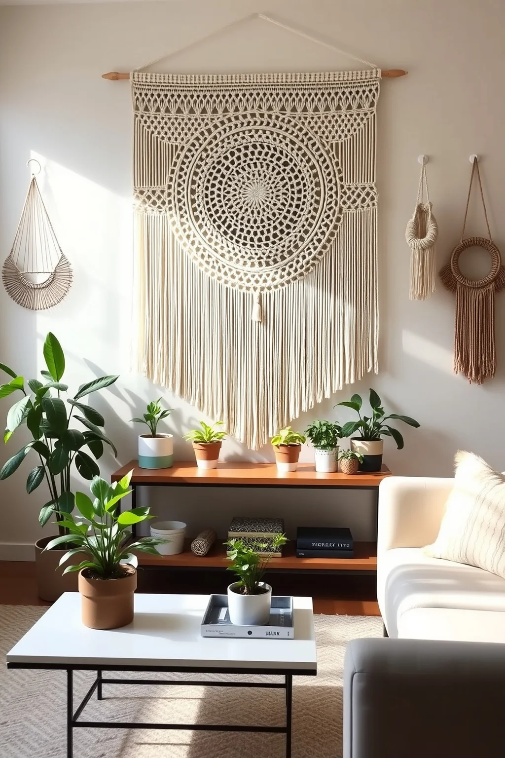 2. Macramé Wall Hangings
