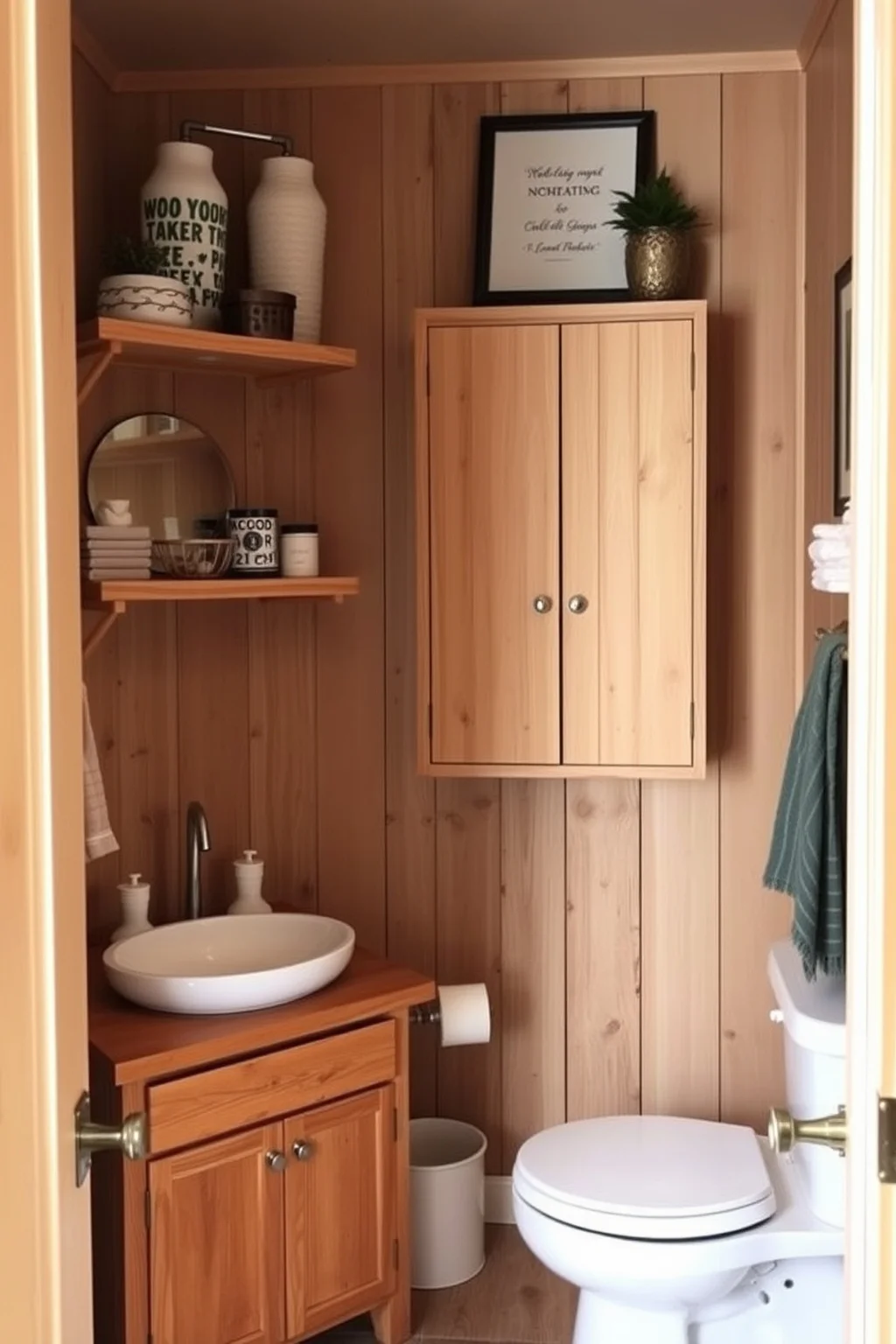 2. Natural Wood Elements
