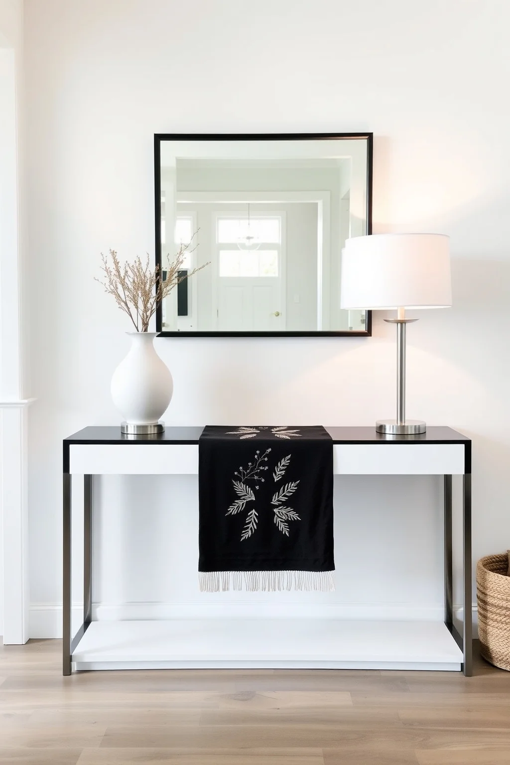 2. Sleek Console Table