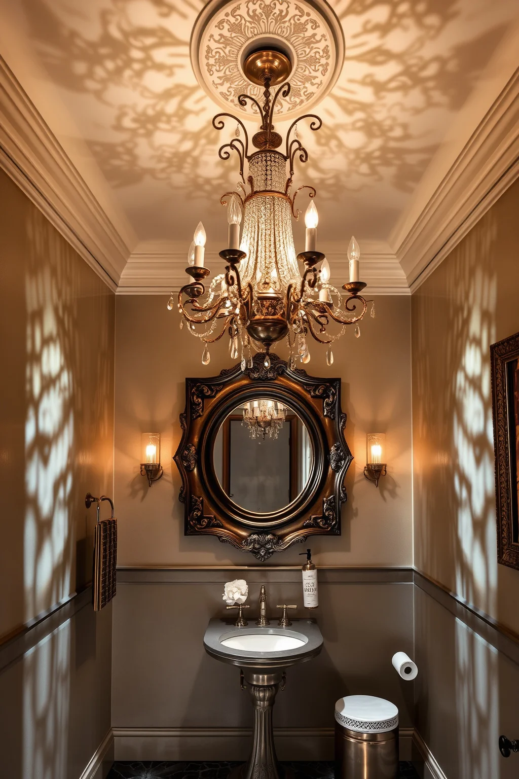 2. Statement Lighting Fixtures