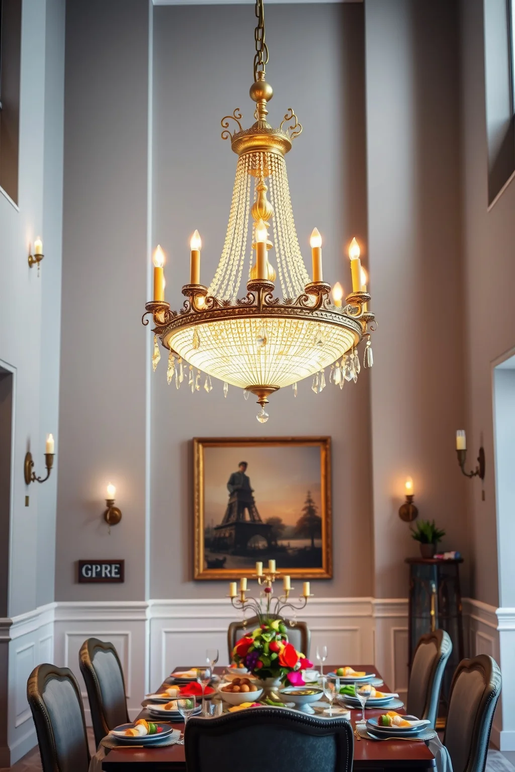 2. Statement Lighting Fixtures