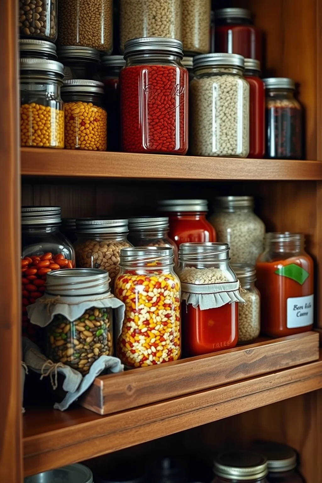 2. Vintage Jars for Storage