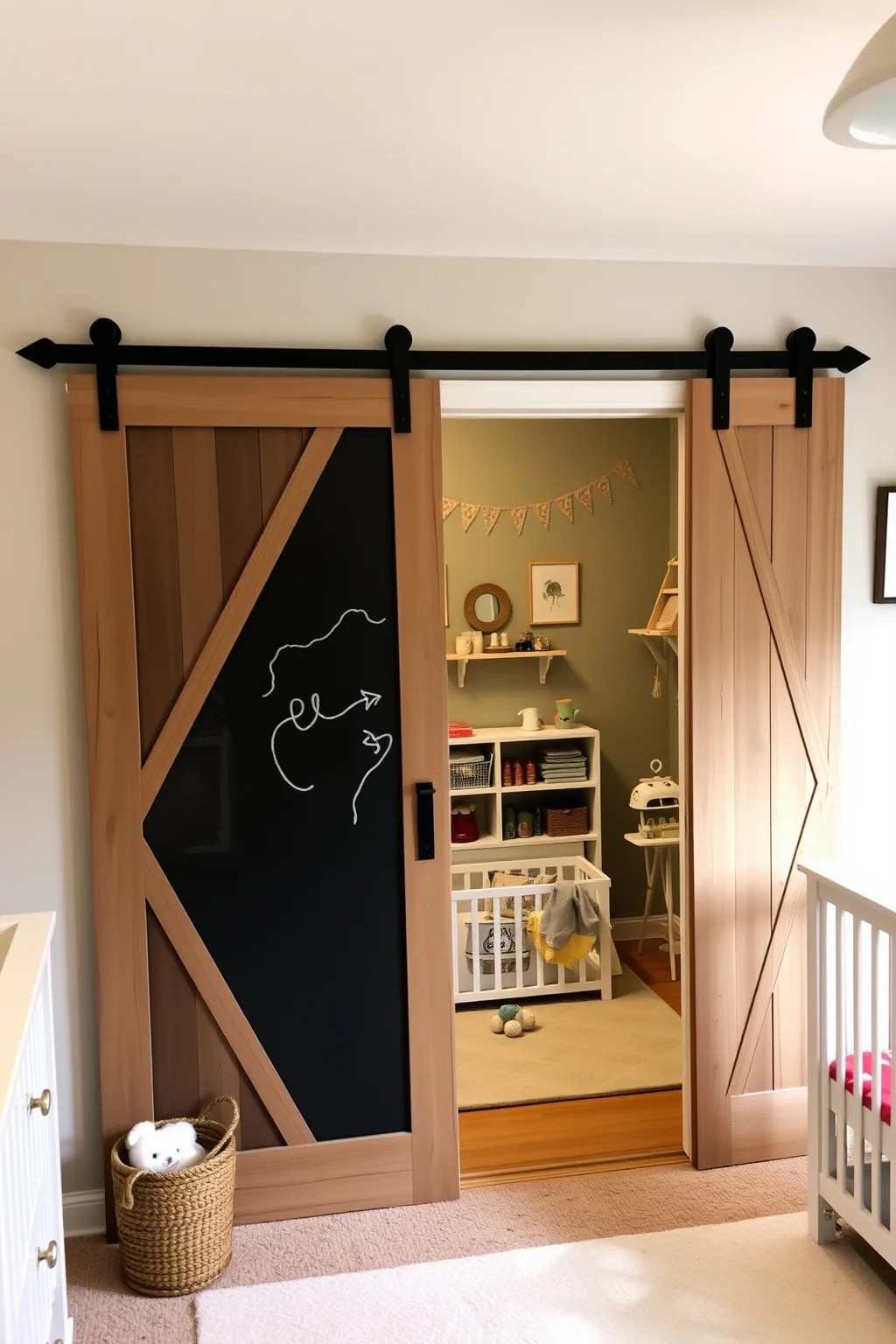 3. Barn Door Accents