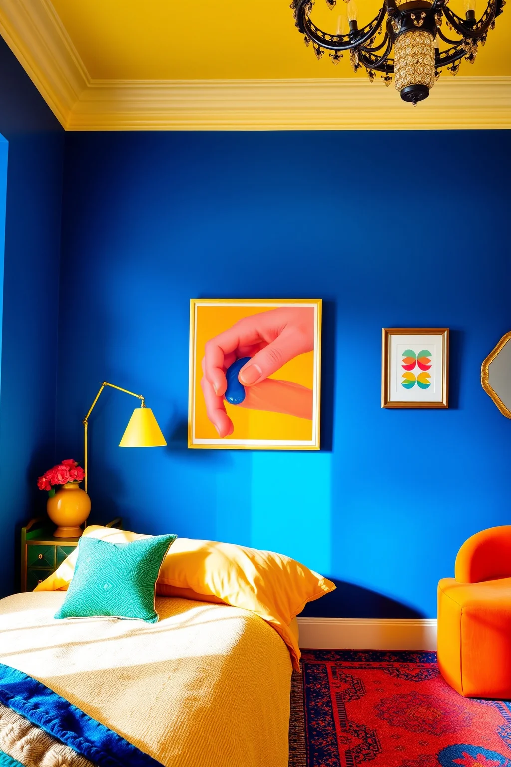 3. Bold Color Combinations
