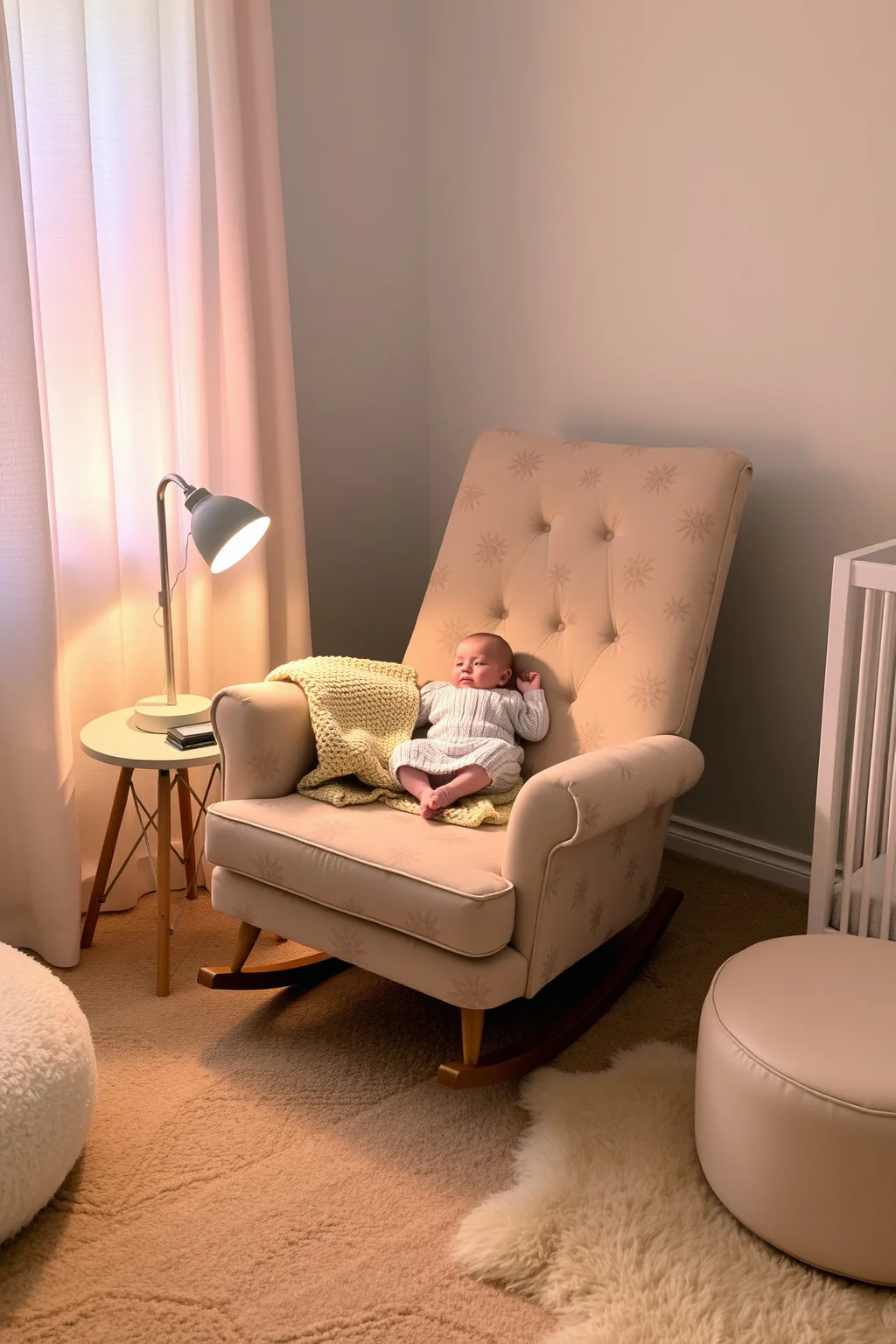 3. Cozy Rocking Chair