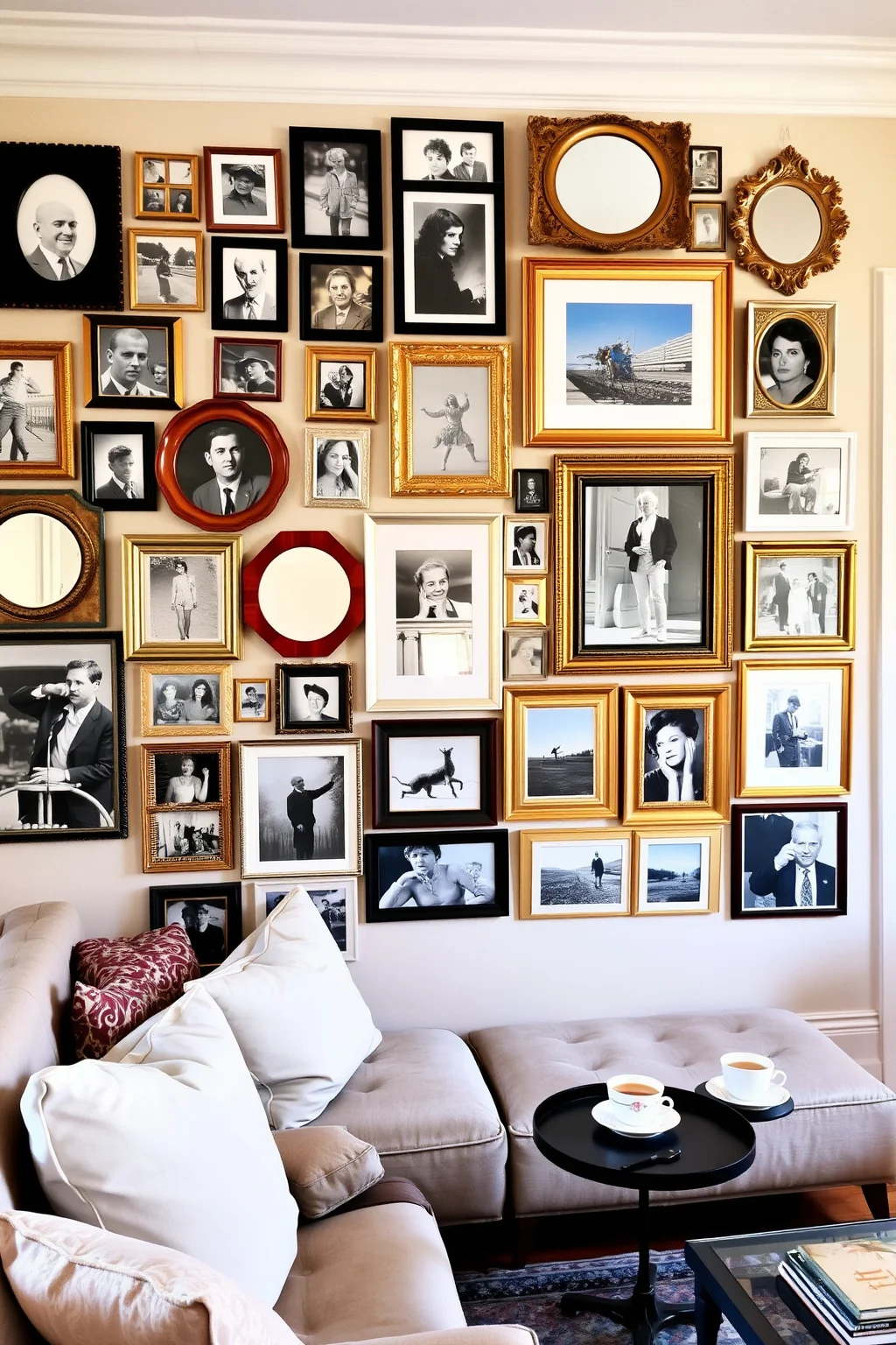 3. Eclectic Gallery Wall