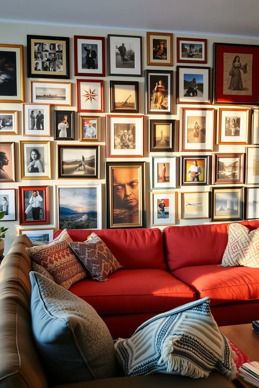 3. Eclectic Gallery Wall