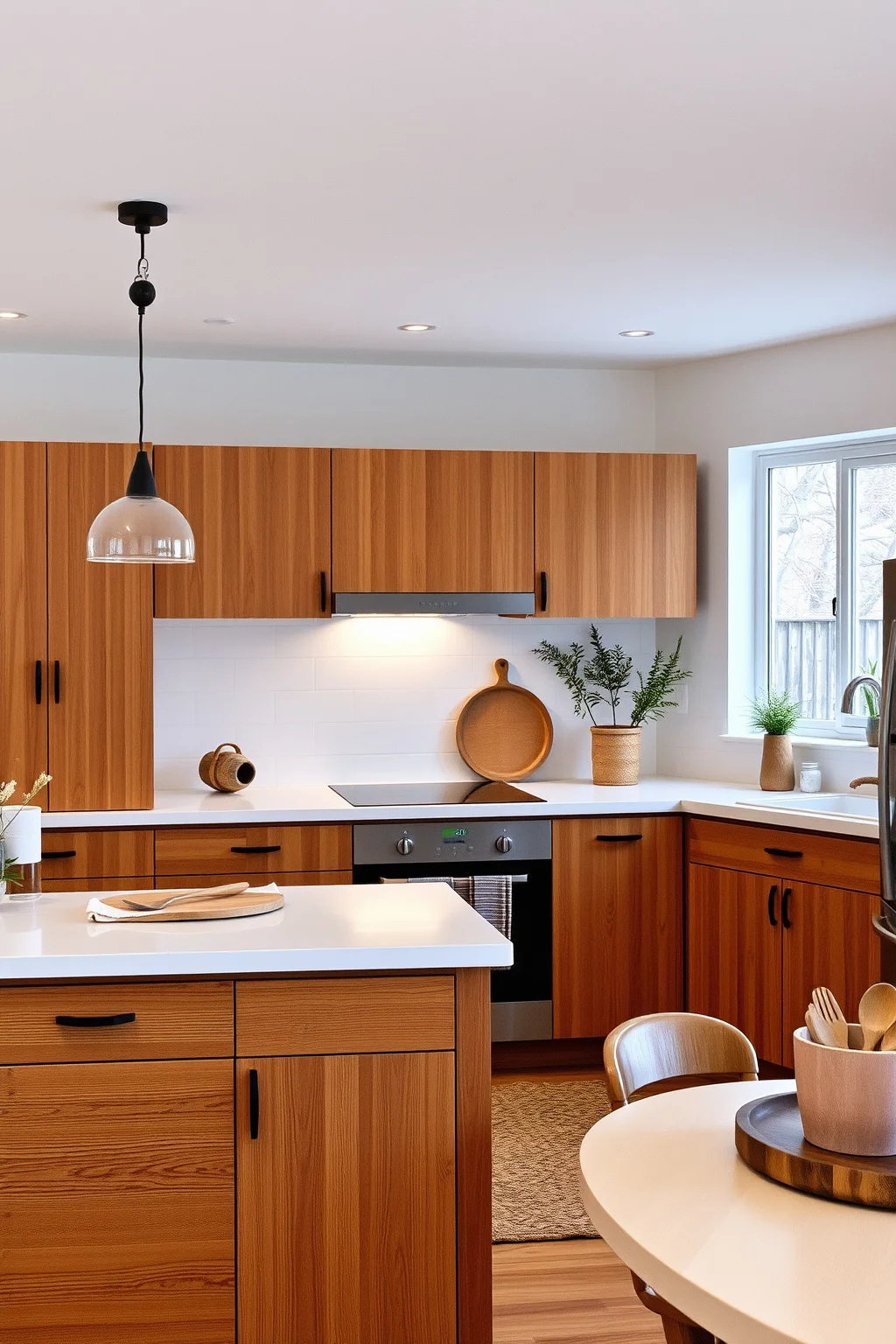3. Natural Wood Accents