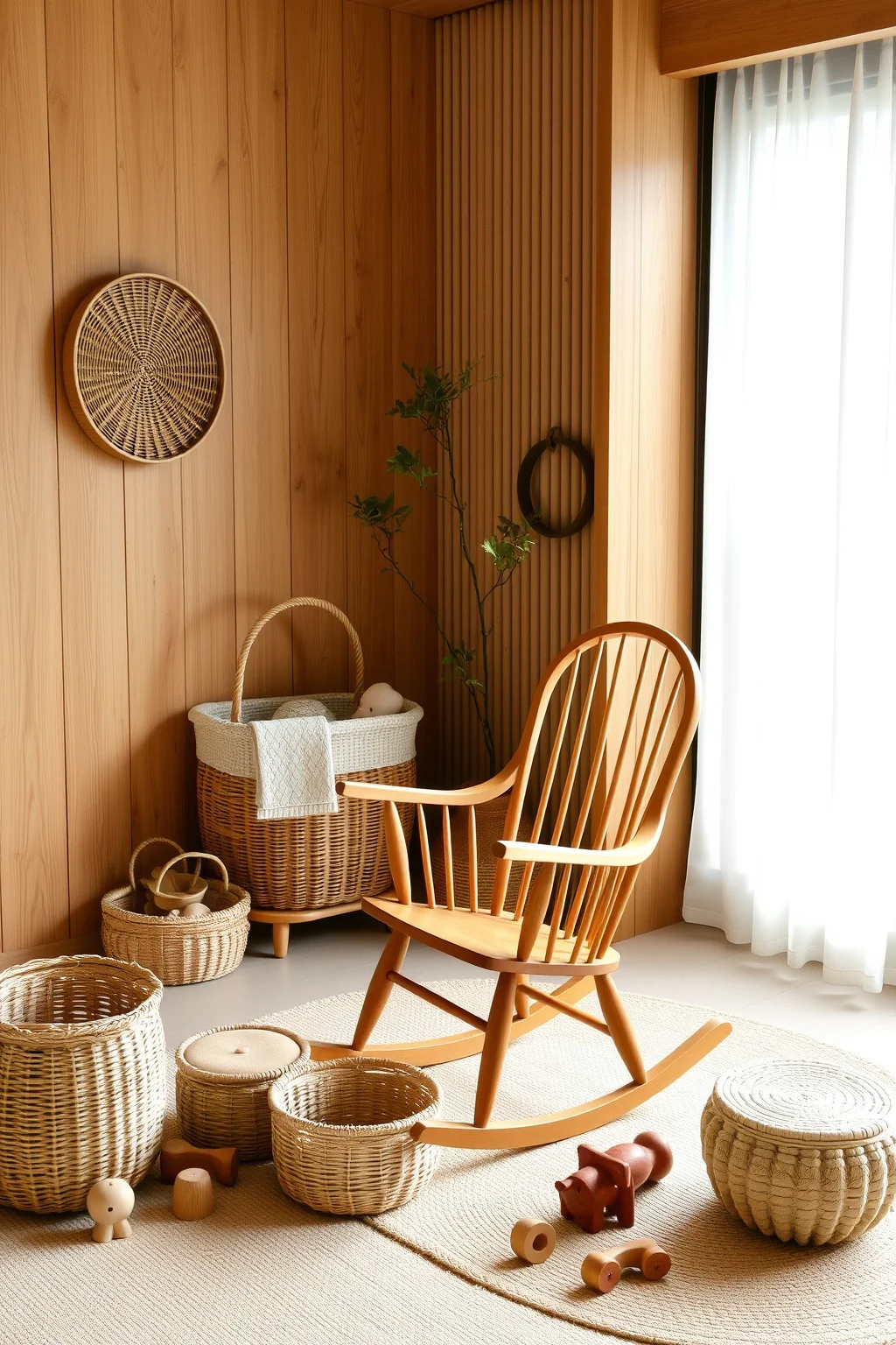 3. Natural Wood Elements