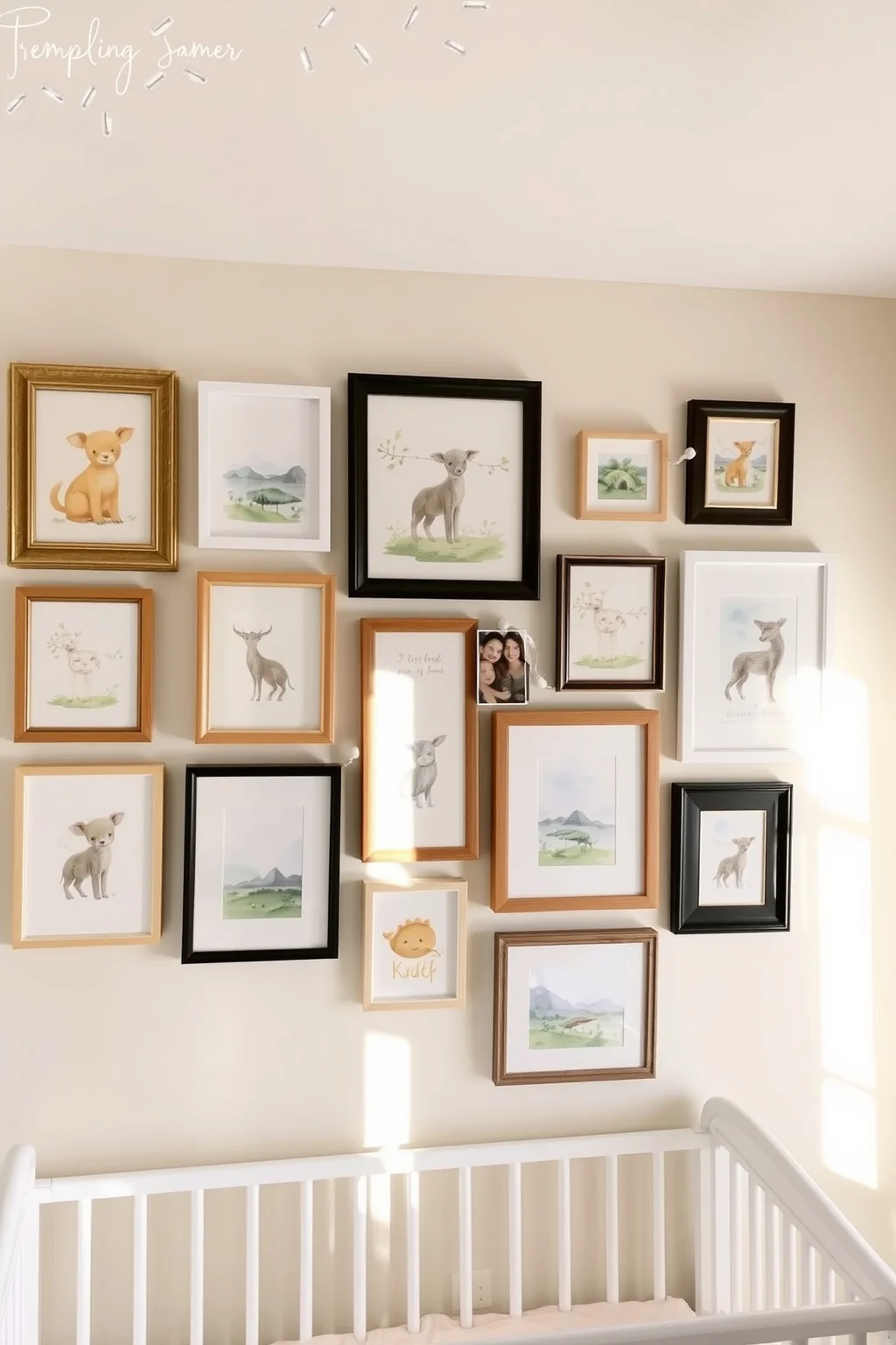 4. Charming Wall Art