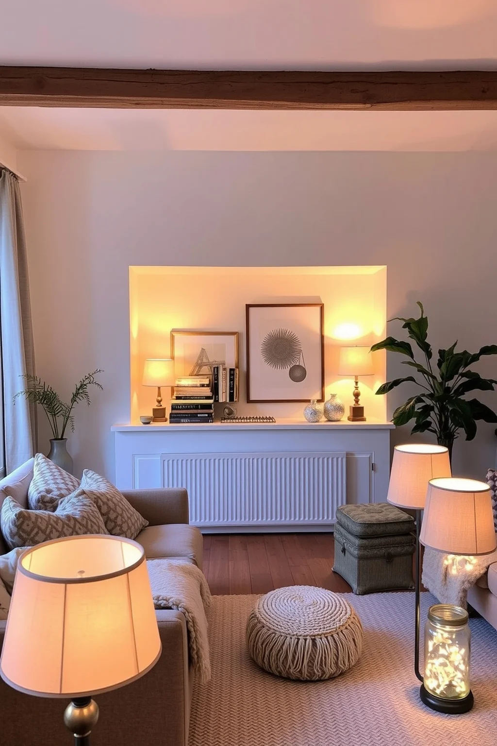 4. Cozy Lighting