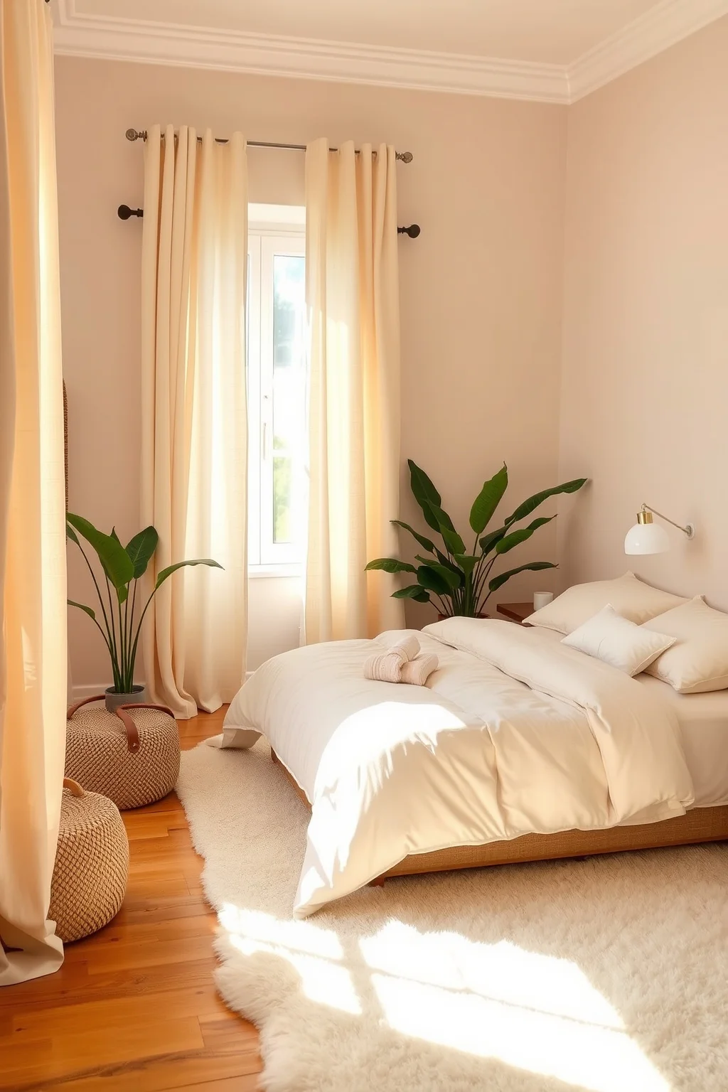 4. Earthy Beige and Cream