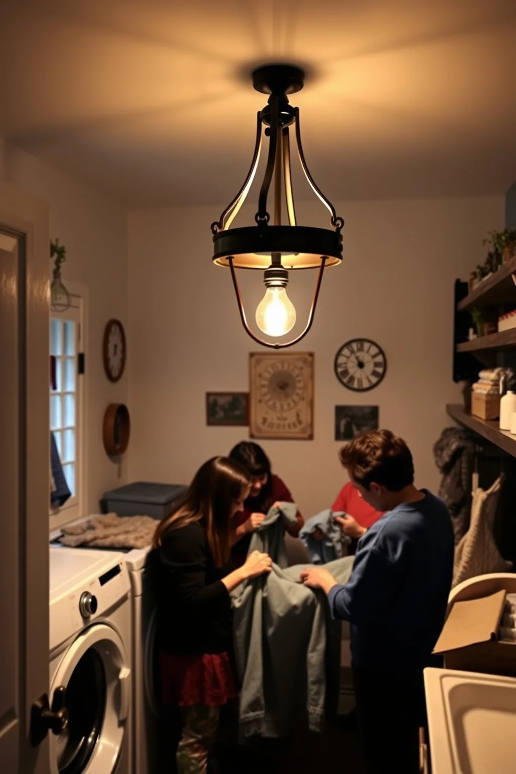 4. Farmhouse Lighting Fixtures
