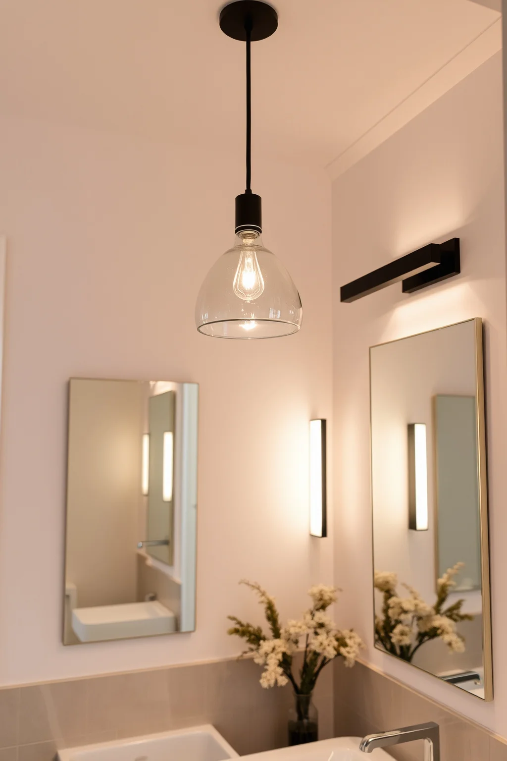 4. Minimalist Lighting Fixtures