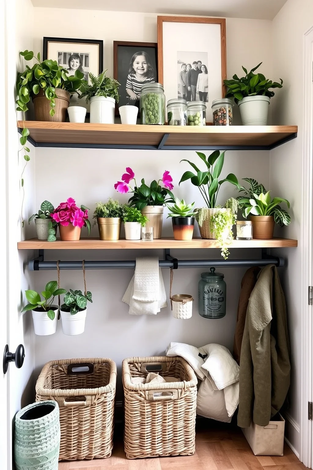 4. Open Shelving