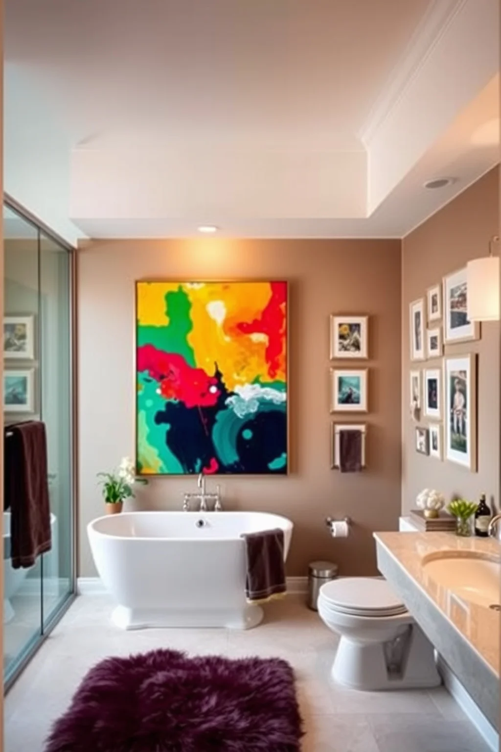 4. Statement Art Pieces