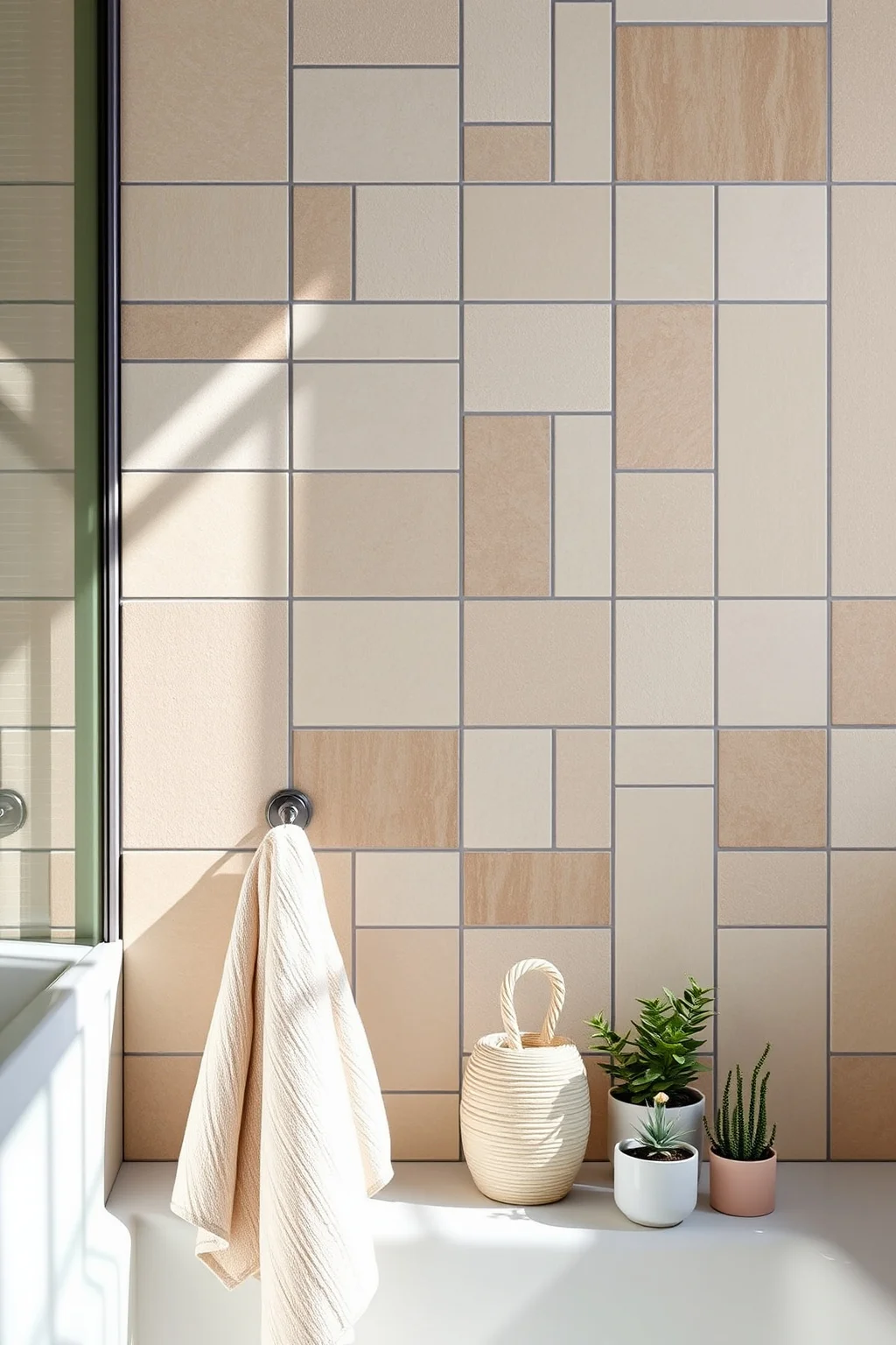 4. Textured Tiles