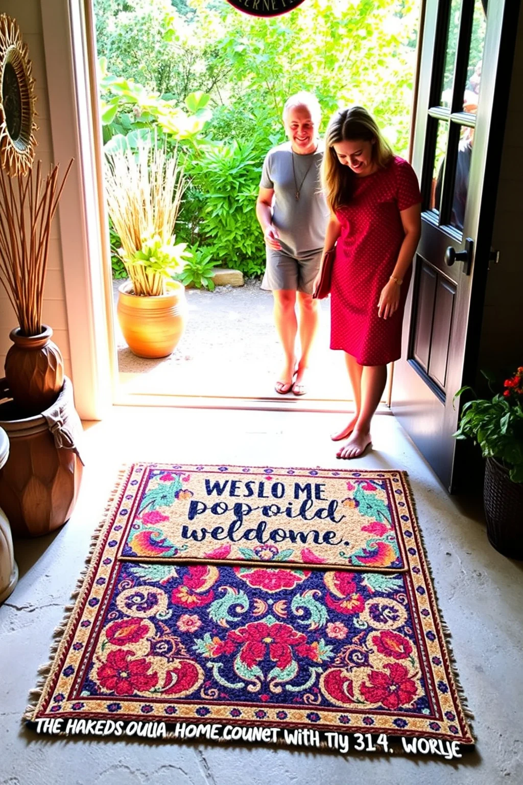 4. Welcoming Doormat