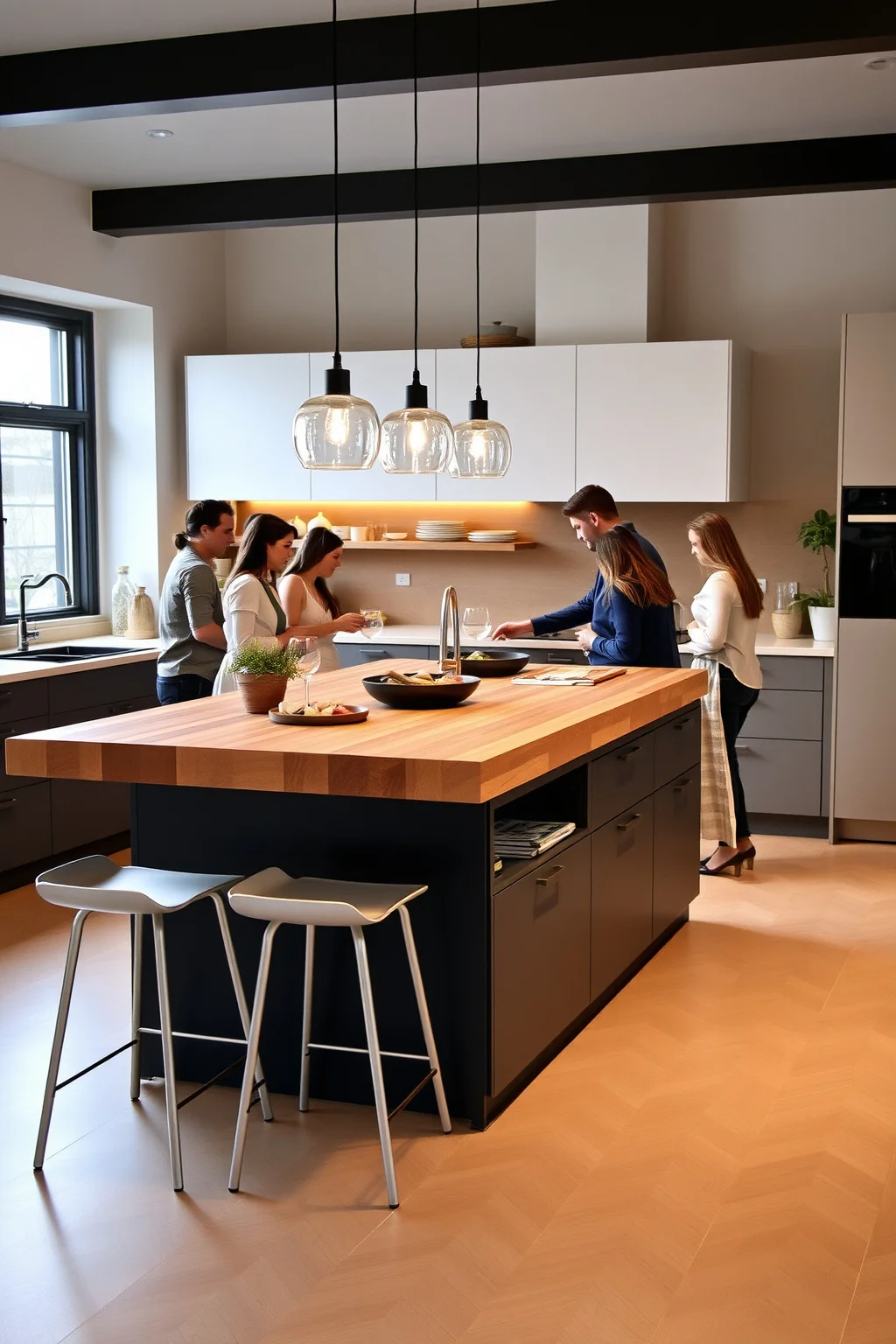 5. Functional Kitchen Island
