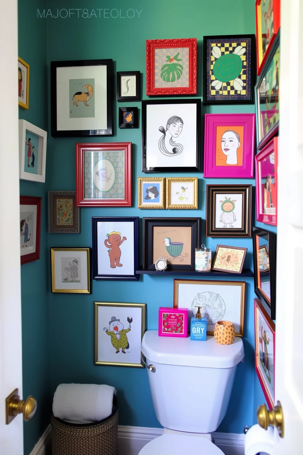 5. Gallery Wall of Art