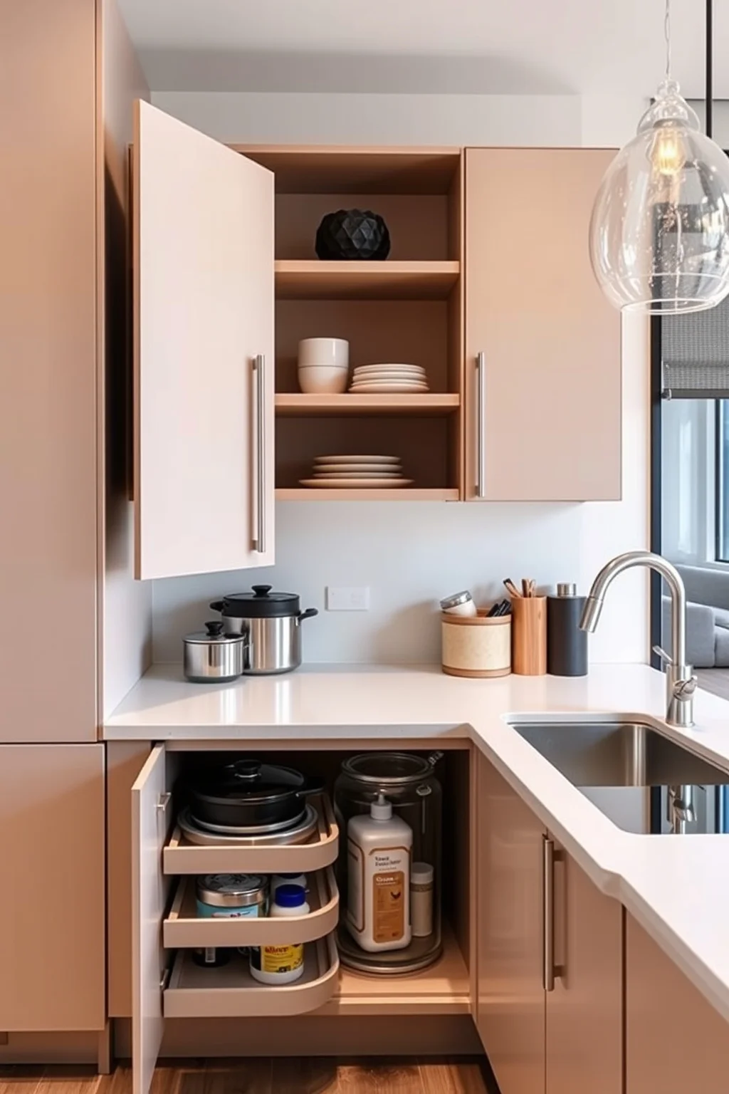 5. Hidden Storage Solutions