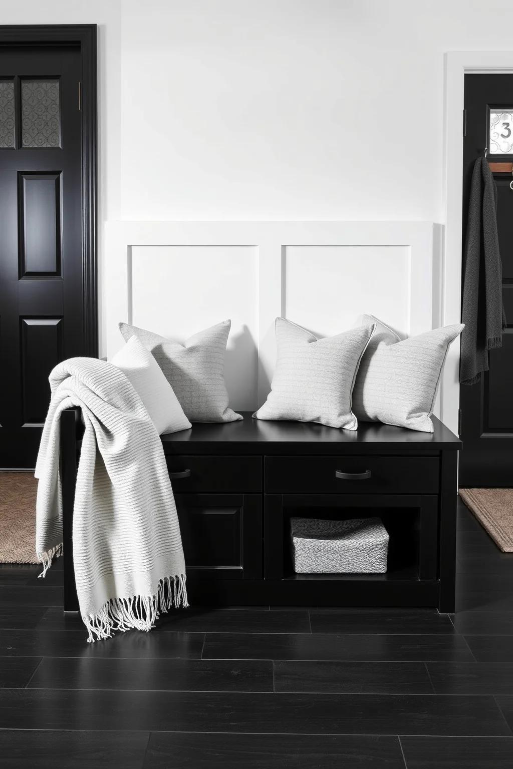 5. Monochrome Seating