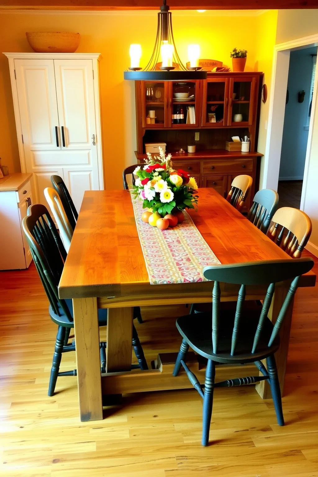 5. Rustic Dining Table