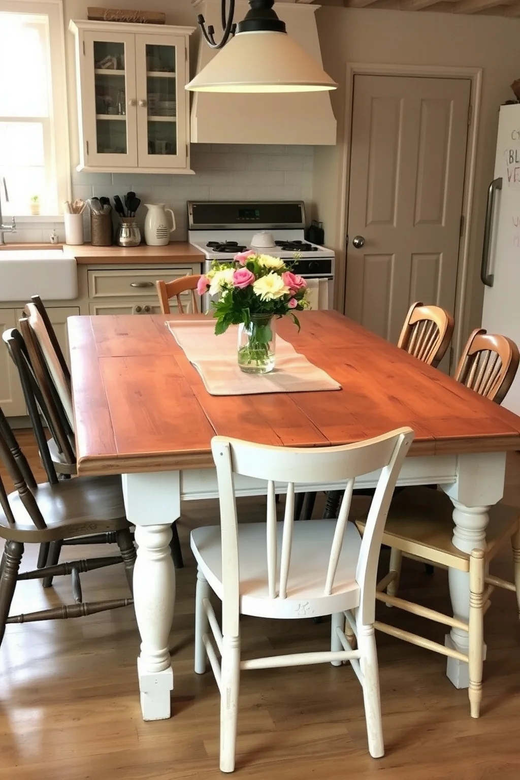 5. Rustic Dining Table